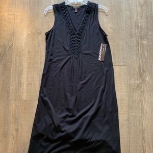 Dana Buchman Mid Calf Black Dress